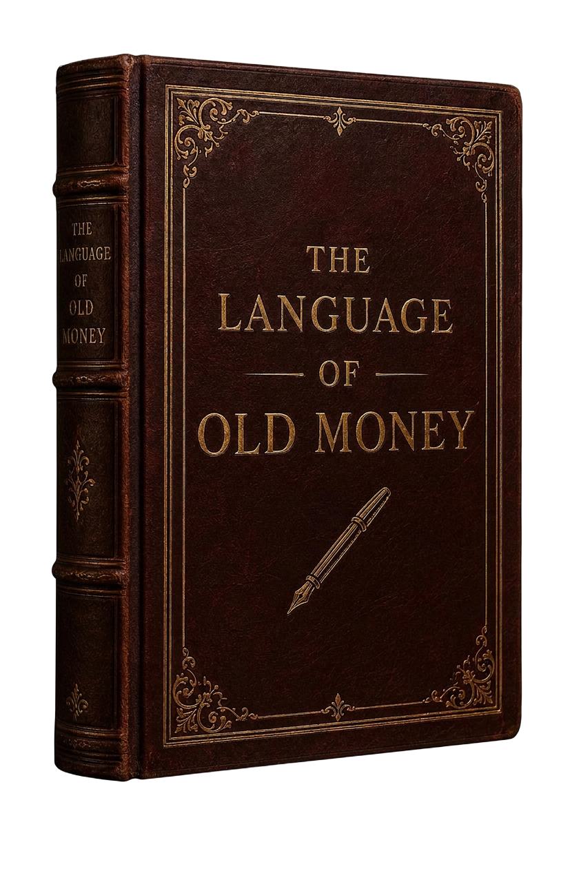 The Language of Old Money book cover